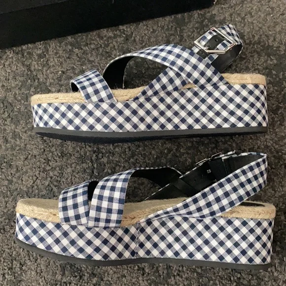 Rag & Bone Megan checkered Espadrilles sandals - Picture 6 of 9